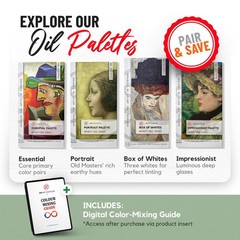 Portrait Palette by ZenART – Old Masters’ colors – Professional Oil Paint Set…
