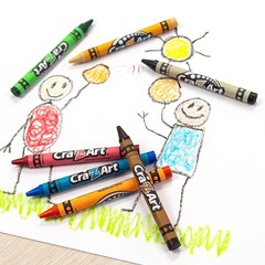 Cra-Z-Art Crayon Bulk Class Pack 800Ct 16 Assorted Colors Back To School Supply