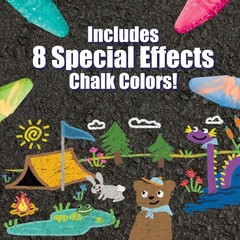 Crayola Ultimate Washable Chalk Collection 64Ct Essential Easter Basket