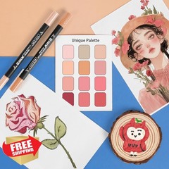 ZSCM 12 Red acrylic paint markers dual tip