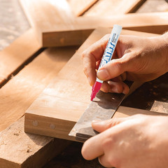 Uni-Ball Uni Paint PX-20 Oil-Based Paint Markers, Medium Line (1.8-2.2Mm), Light