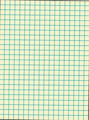 Manila Graph Paper 1/2 Inch Rule 9×12 Inch Grid Drawing Drafting 500 PCS