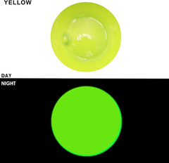 Glow in the Dark Paint, Neon Yellow Paint (120ml / 4.05oz) Tubes, Art Craft Pain