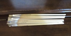8 ROUND Paint Brush Set, #2 through #8 & #10 Hog Bristle X-Long Handle, Oil
