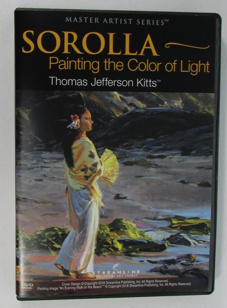Thomas Jefferson Kitts: SOROLLA-Painting The Color Of Light – ART DVD