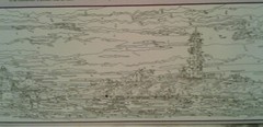 Sealed REEVES 24×8″ Paint by Number PANORAMIC Set LIGHTHOUSE w/ Ship on Sea