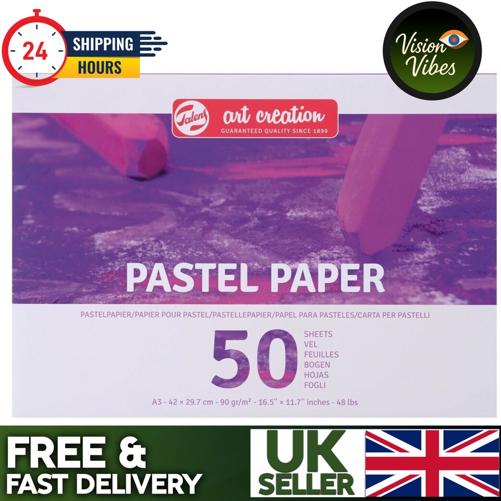 Art Creation Pastel Paper Sketch Book Landscape 50 Sheets 90 gsm – Royal Talen
