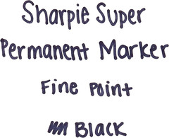 Black Sharpie 1 Count (Pack of 1)
