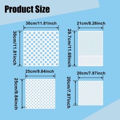 CIEOMODA Polka Dots Stencils,4 Pack Assorted Sizes Reusable Circle Pattern Pl…