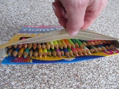 50-Color Raymond Geddes Colored Pencils, Basic Supplies, 50 Pieces