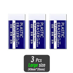 1/10/30Pcs 2B Eraser Clean and Mess Free Student Exam Office Sketch Soft Eraser