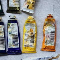 Vintage Artists Oil Color Paint Tube* Lot Liquitex Grumbacher Permalba Winsor