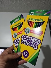 Colored Pencils,12 Count X2 Box Pre-sharpened