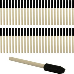 1/2″ Foam Brush 50pcs with High Density Foam, mini Foam Brush for Small Project