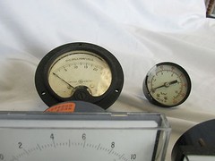 Panle Gauges Electronic Gadgetry Steampunk Controllers GE Airco Keithley Simpson