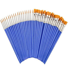 20Pcs Painting Brushes for Painting Handcraft Arts and Craft for Artistic Multif