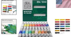 Beginner’s Oil Paint Set – 20 x 12ml Tubes of Quality Fine Art Colors