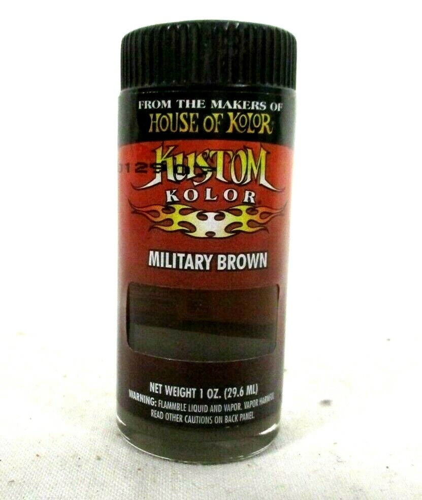 House Of Kolor – Kustom Kolor MILITARY BROWN (HE116) Model Paint