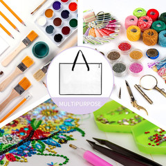 2 Pack 18.5X24.8 Inches Art Portfolio Case, Portfolio Folder for Artwork, Poster