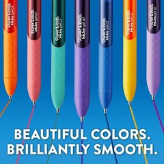 Vibrant 36-Pack InkJoy Gel Pens – 0.7mm Medium Point, Quick-Dry Black Ink