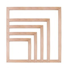 10 Sets Stretcher Bars for Needlework, 5 Sizes Wooden Canvas Stretcher Bars w…