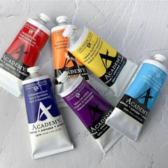 Academy Professional Acrylic Paint Set of 24 90ml Multi Colors – Metal Tubes …