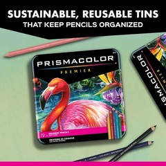 Premier Colored Pencils, Soft Core, Assorted Colors, 24 Count – Durable, Vibr…
