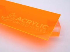 1/8″ Orange Fluorescent #9096 Acrylic Sheet