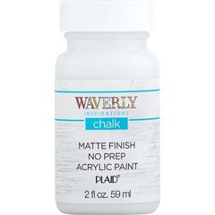 (3 pack) Chalk Paint, Ultra Matte, White, 2 fl oz