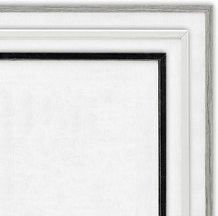‘Warm Summer Floral Bouquet’, Framed Giclee Art, Gray, 24 X 30 Inches, Easy to H