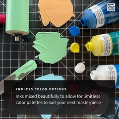 Deluxe Block Printing Kit – Premium Lino Cutters, Linoleum Blocks for Printmakin