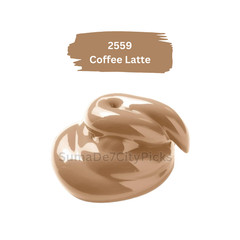 FolkArt Acrylic Craft Paint Matte 2 oz Flat Non-Glossy Canvas DIY -Coffee Latte