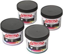 Fabric Screen Printing Ink 4-Pack 4-Ounce Polished Pastel Special Edition
