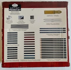 Artist Premier Sketching Set by Royal Langnickel 51 pc New Open Box