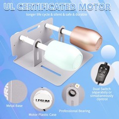 Cup Turner & Spinner for Tumblers, Tumbler Spinner, Glitter Powder & Epoxy Resin