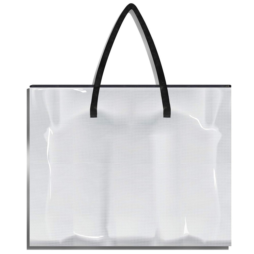 SpriteGru Bulletin Board Art Storage Chart Bag Portfolio Case for Poster Blue