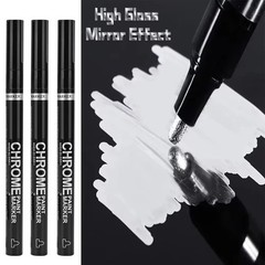 1-5pcs Chrome Pen Marker Waterproof Paint Repair Gold Silver 2mm Nib – NEW