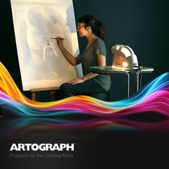 Artograph Tracer Portable 15W LED Art Projector with 163mm Lens, White (Used)