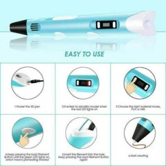 Kids 3D Pens Set 3D Printing Pen with 12 Colors 120ft PLA Filament Gift