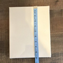 Set of 4 Rectangular 8×10 in Stretched Canvas Boards for Painting Art Supplies