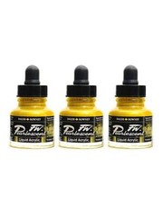 Daler-Rowney FW Pearlescent and Shimmering Liquid Acrylic – [PACK OF 3]