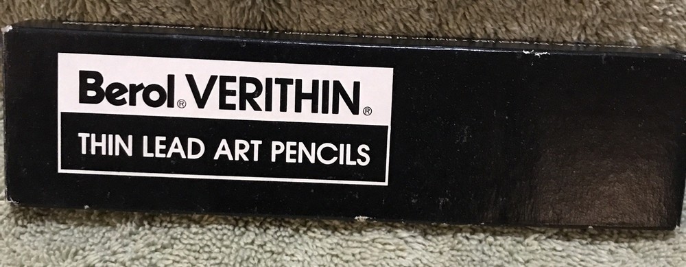 Berol Verithin Colored Pencils Carmine Red 745 Lot Of 1 Pack Of 12 Lead Pencils