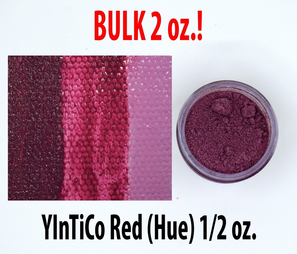 The World’s Rarest Colors – Dry Pigment Hue’s – BULK 2 oz. – (X4 1/2 oz. jars)