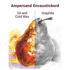 4 Pack Wood Painting Panel, Encausticbord, 6 x 6, 1/8 Inch Depth, Art Board