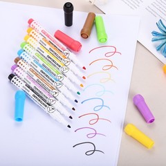 6Pcs Dry Erase Markers, Fine Tip Whiteboard Markers, Yellow