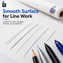 Tracing Paper Roll for Drawing, Sketching & Design – All Sizes Available
