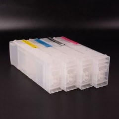 4 Pcs/Set 800ML/PC For HP 80/90 Empty Ink Cartridges For HP 4000 1050c 4500