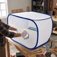 Portable Spray Paint Tent, Pop-Up Airbrush Booth for Miniatures