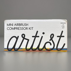 Meeden Airbrush Kit With Mini Compressor – White