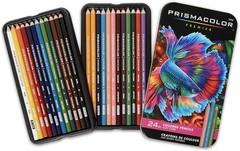 Premier Colored Pencils, Soft Core, Assorted Colors, 24 Count – Durable, Vibr…